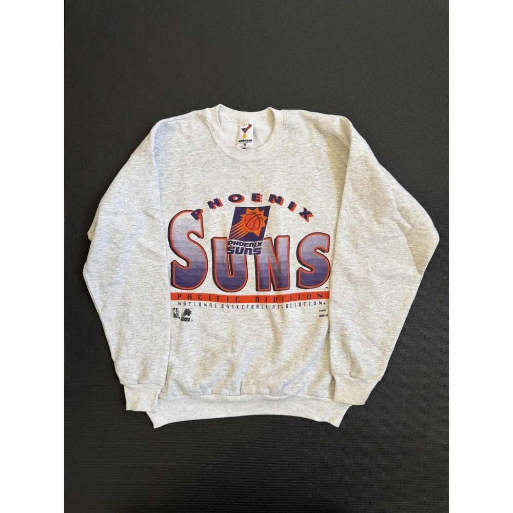 Vintage 90s Phoenix Suns Graphic Crewneck Sweatshirt Unisex Basketball L
